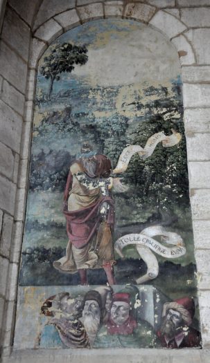 Peinture murale (Ecce Homo)