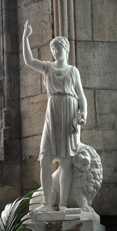 Statue de saint Mammès
