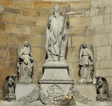 Saint Didier et quatre anges dans la chapelle Saint-Didier.