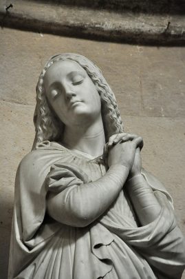 La Vierge de la chapelle de l'Immaculée Conception