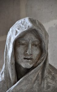 Le visage de la Vierge