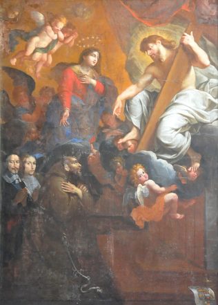 «Vision de saint François d'Assise à la Portioncule»