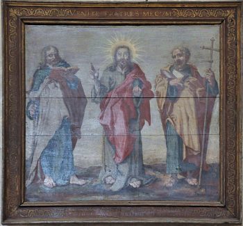 «Christ entre deux saints»