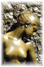 «Volubilis» d'Alfred Boucher, bronze, partiel