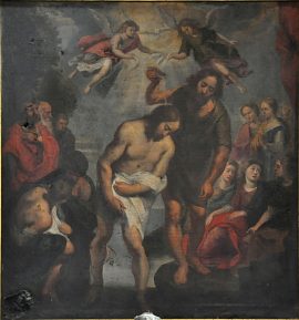 «La Baptême du Christ», XVIIIe siècle
