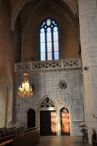 Croisillon nord du transept