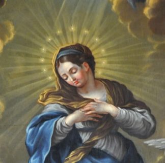 «L'Immaculée Conception», détail «L'Immaculée Conception», détail