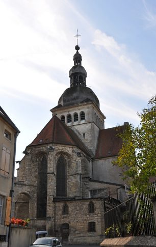 Le chevet de la basilique est la partie la plus ancienne