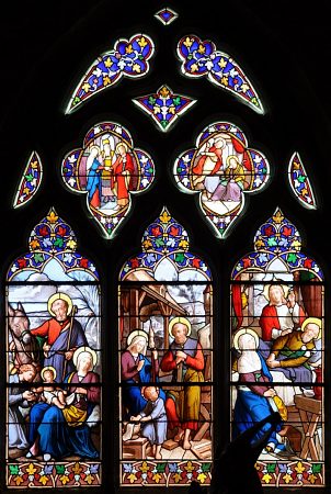 «Scènes de la vie de saint Joseph» dans la chapelle  Saint-Joseph 