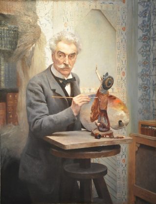 «Le sculpteur au travail», 1891