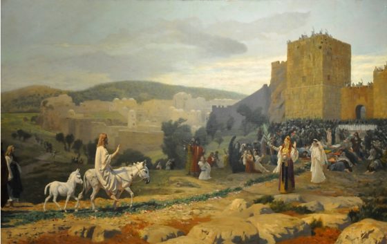 «L'Entrée du Christ à Jérusalem», 1897