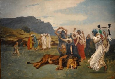 «La chasse au lion», tableau inachevé