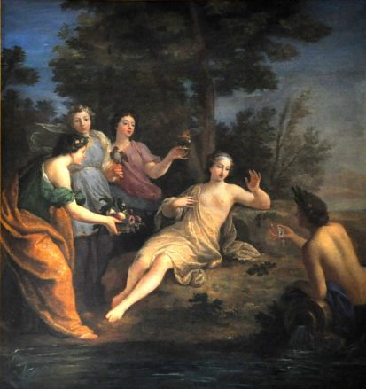 «Apollon et Thtis» par Charles de la Fosse(1666-1716)