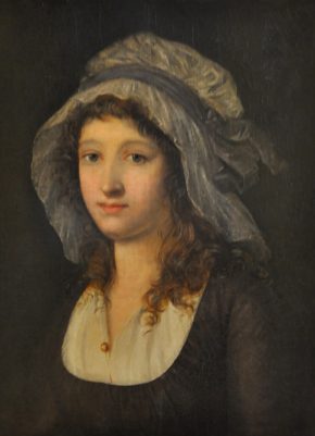 Portrait de Charlotte Corday (1768-1793), détail