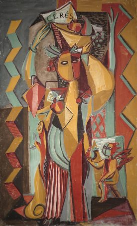 Jean Le Moal : «Cérès», 1938, fresque sur aggloméré