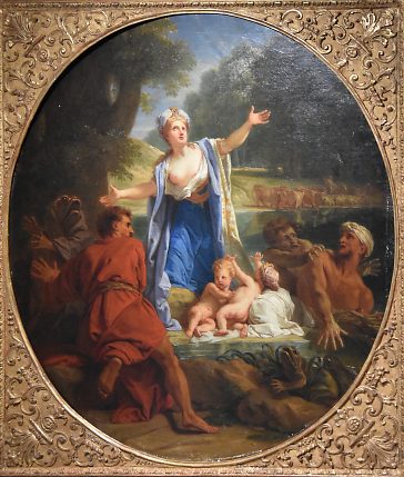 Jean-Baptiste Jouvenet (1644-1717) : «Latone et les paysans de Lycie»