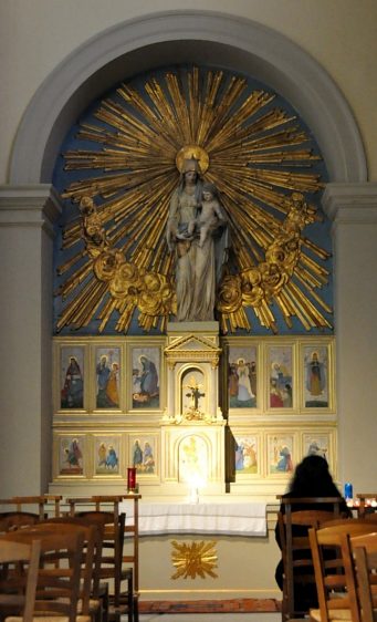 Chapelle absidiale de la Vierge