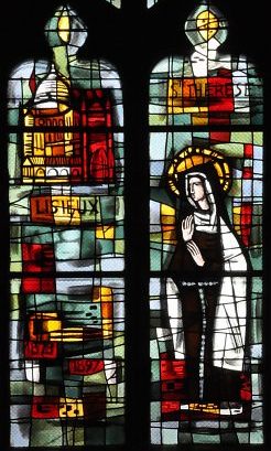 Vitrail : Sainte Thérèse de Lisieux