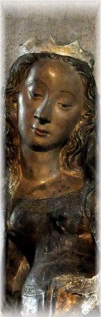 Statue de la Vierge, XVe siècle