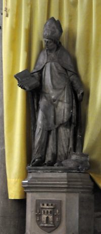 Statue de saint Goëry