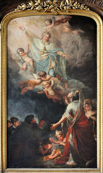 «L'Apothéose de saint Sigisbert» par Lejeune (1776).