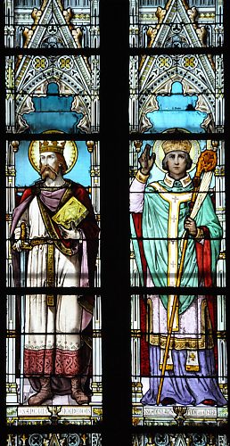 Saint Sigibert et saint Stanislas (XIXe siècle)