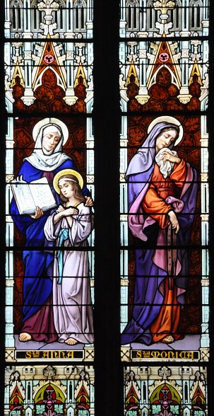 Sainte Anne et sainte Monique (XIXe siècle)