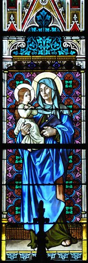Sainte Anne et la Vierge