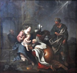 «L'Adoration des mages» (attribué à Duperron)