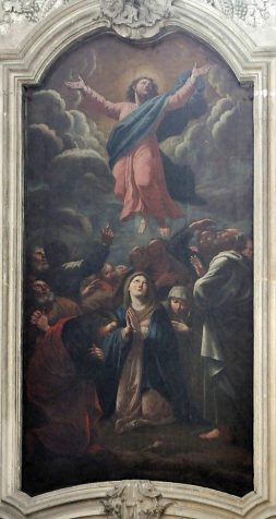 «L'Ascension», tableau dans le chœur