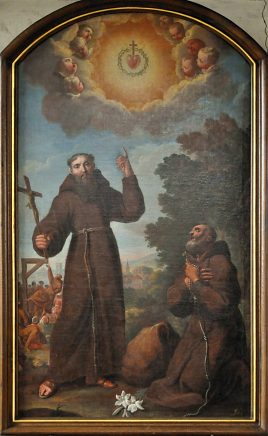 «Deux saints franciscains» (saint Joseph de Leonissa et saint Félix de Cantalice)