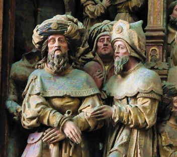 Vie de Saint Jacques le Majeur : La Prédication de saint Jacques, détail