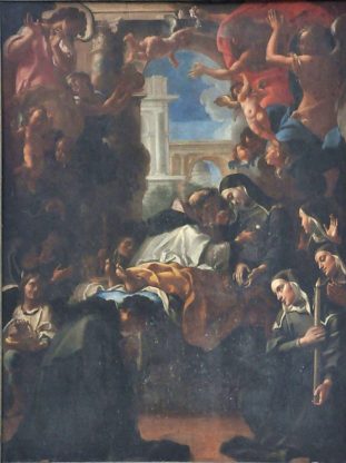 «Mort d'une religieuse carmélite», XVIIIe siècle