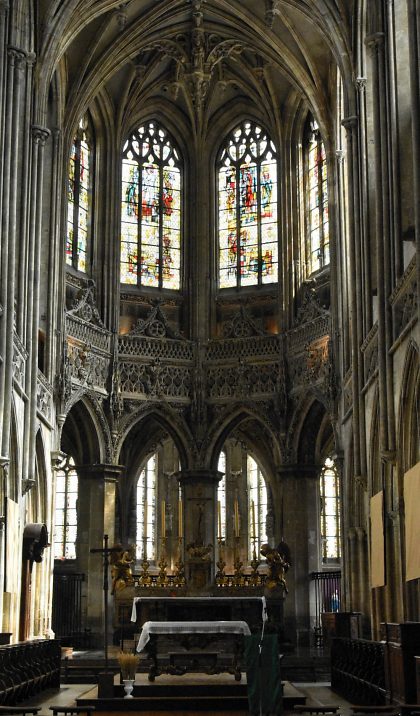 Le chœur et l'abside de Saint-Pierre