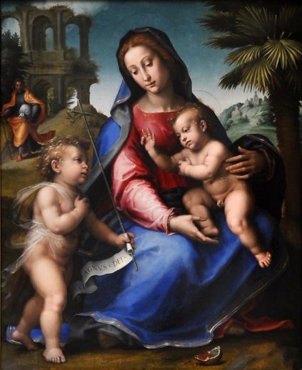 «Vierge àl'Enfant avec saint Jean-Baptiste»