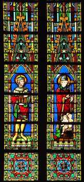 Saint Waninge et saint Nicolas