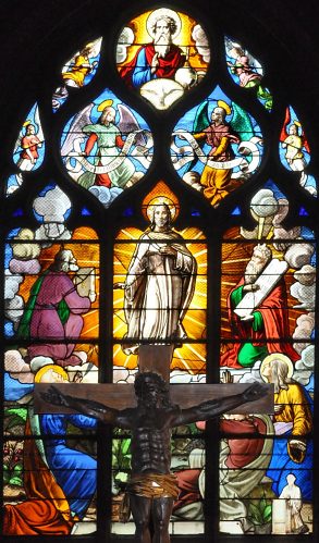 «La Transfiguration» dans le chœur