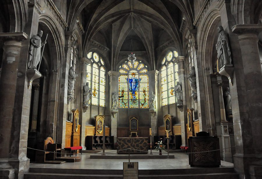 Le chœur de la cathédrale Notre-Dame