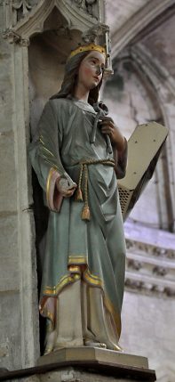 Statue de sainte Apolline
