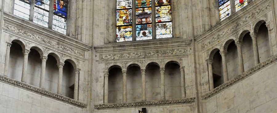 Le triforium du chœur et ses arcades Renaissance