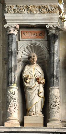 Statue de saint Fiacre (fin XVIe - début XVIIe siècle)