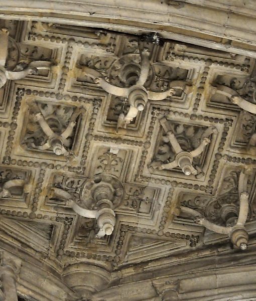 La voûte Renaissance de la chapelle axiale