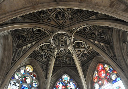 La voûte Renaissance de la chapelle rayonnante Saint-Joseph
