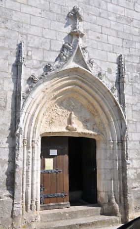 Eglise Sainte-Catherine à la Flotte-en-Ré, portail sud