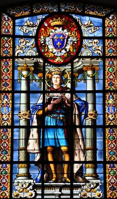 Saint-Louis, vitrail du croisillon droit du transept