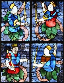 Notre-Dame à Niort, vitrail