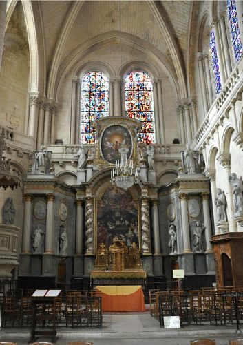 Chapelle du Saint Sacrement dans le bras sud du transept