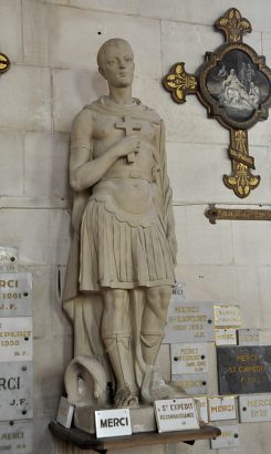 Statue de saint Expédit