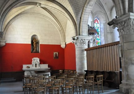 Chapelle absidiale gauche