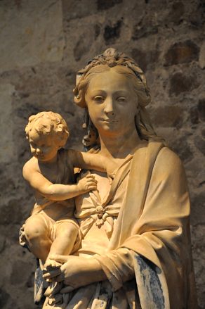 Vierge à l'Enfant attribuée à l'atelier de Charles Hoyau